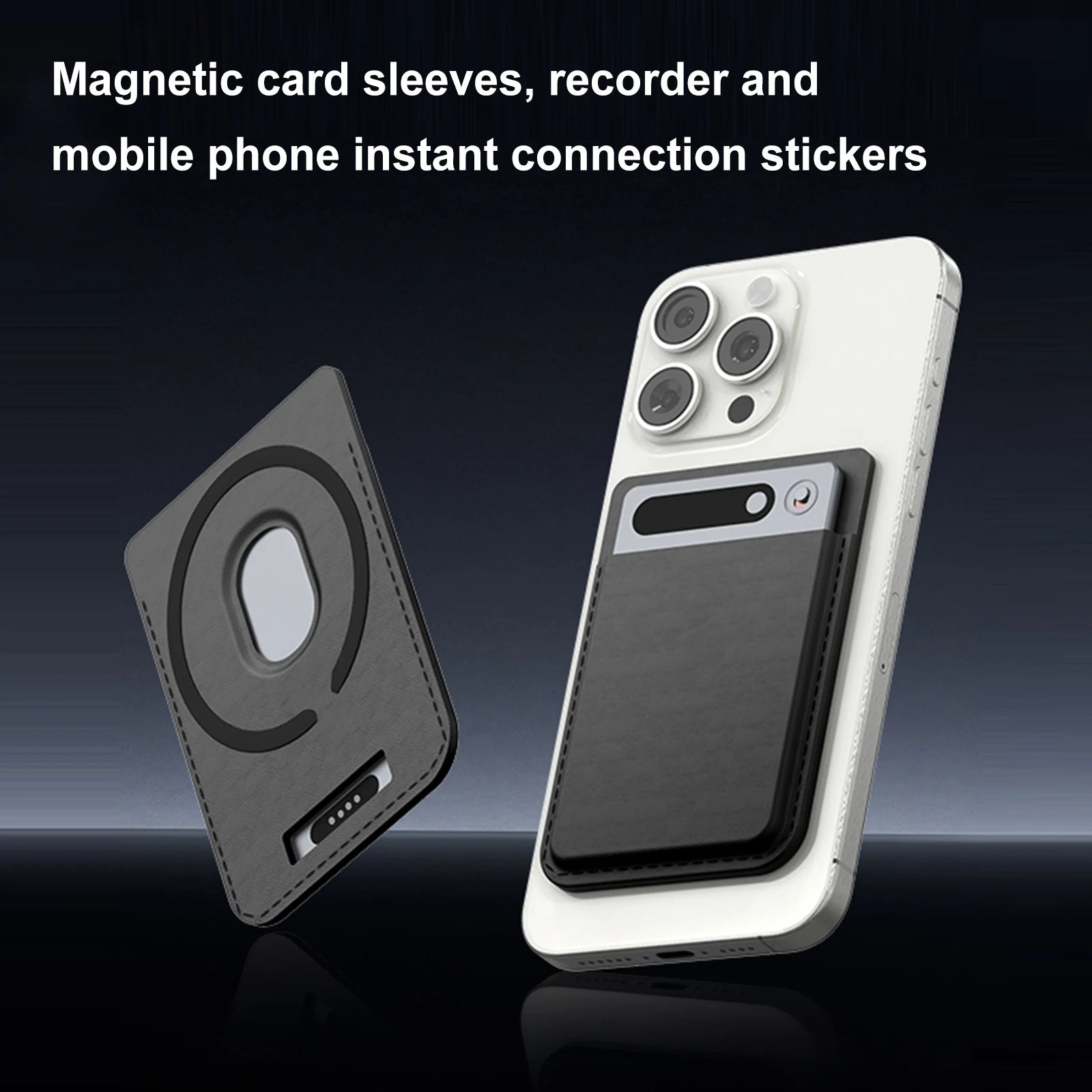 New 64G AI Voice Recorder APP Control Audio Recorder Transcribe & Summarization with ChatGPT Audio Dictaphone for Meetings/Calls