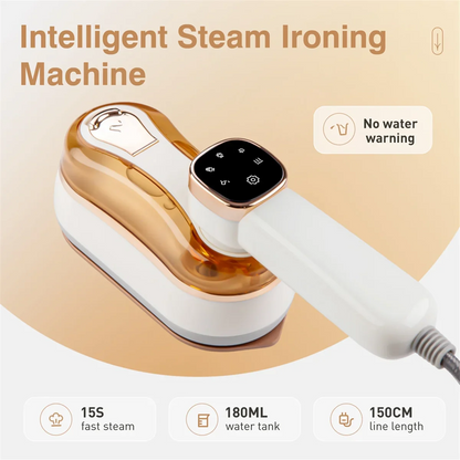 Travel Steamer for Clothes Portable Mini Ironing Machine Handheld Mini Steamer Garment Steamer for Home EU PLUG,B