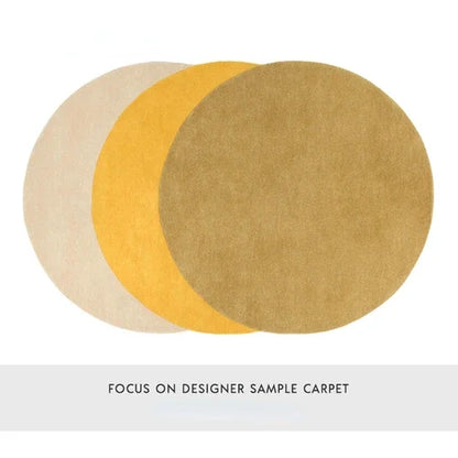 Nordic Simple Style Irregular Carpet for Living Room Home Decoration Sofa Fluffy Plush Rug Bedroom Bedside Non-slip Mat Washable