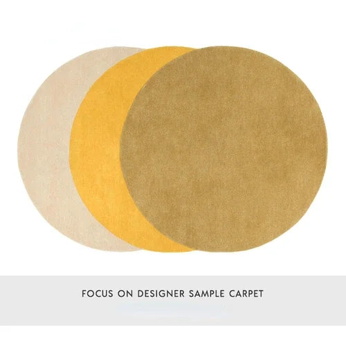 Nordic Simple Style Irregular Carpet for Living Room Home Decoration Sofa Fluffy Plush Rug Bedroom Bedside Non-slip Mat Washable