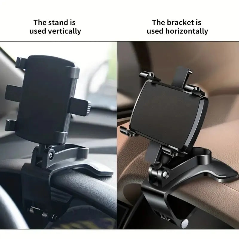 Universal 360 Degree Multifunction Car Mobile Phone Holder Stand GPS Bracket Smartphone Support In Car For iPhone Samsung Xiaomi