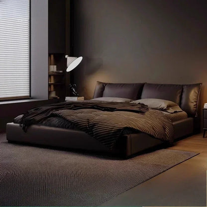 180X200cm Double Luxury King Size Bed with Office Headboards Racks and Frame Bedroom Sets Full Set Furniture Bed with...
