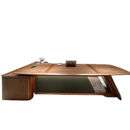 Storage Desktop Office Desk Writing Designer Height Organizer Office Desk Wooden Modern Luxury Mesa De Escritorio Furniture - Kimlud