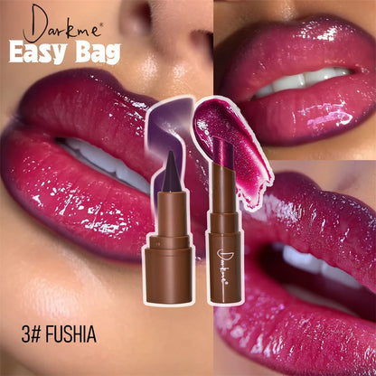 Tapered Tip Matte Lip Liner Pencil & Pearlescent Lipstick Set Long Lasting Waterproof Sparkling Professional Lip Makeup...