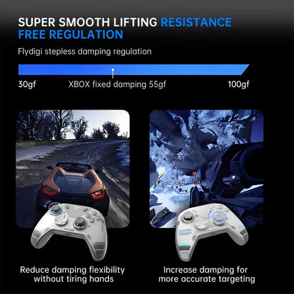 Flydigi APEX 4 Bluetooth Wireless Gamepad,Force Feedback Trigger Immersive Vibration,Game Controller For PC NS TV Mobile Games