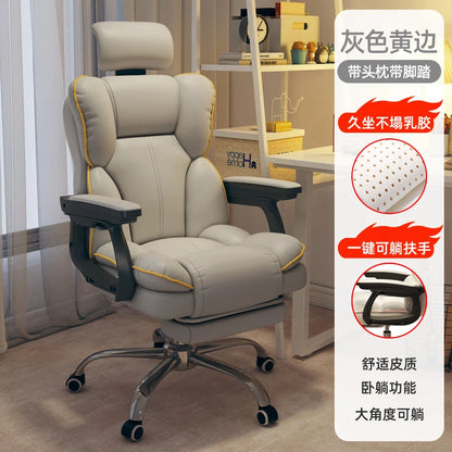 Rolling Wheels Office Chair Cheap Lightweight Footrest Reading Backrest Luxury Office Chair Ergonomic Taburete Salon...