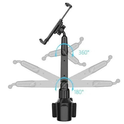 New Car NEW Tablet Cup Holder Mount 360 Adjustable SmartphoneHolderCar 270 Tilt Bar Triangular Base Ram Mount Tablet Holder