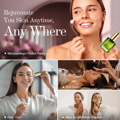 Sea Grape Collagen Peptide Double Anti Revitalizing Essence Oil Skin Care Moisturizing Brighten Anti-Aging Firming Face Serum