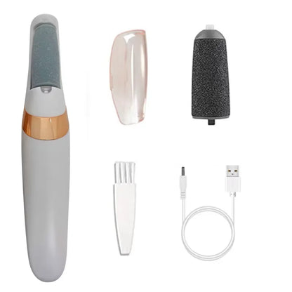 Professional Electric Foot Callus Remover Rechargeable Electronic Foot File Pedicure Tool Kit Foot Care for Dead Skin