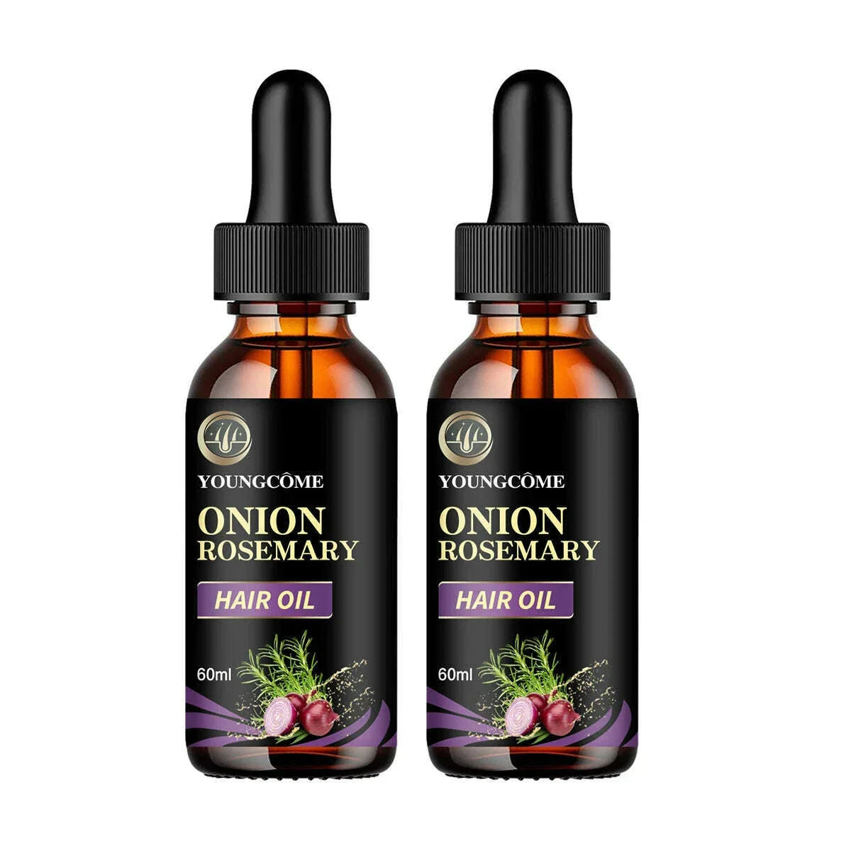 Hair Rapid Growth Essential Oil Onion Rosemary Hair Care Essential Oil Hair Regeneration Effective Hair Loss Product