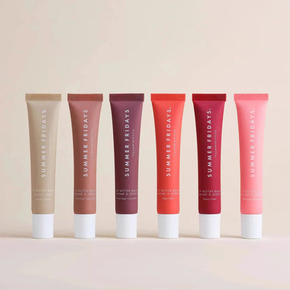 2025 Summer Fridays Lip Balm Hydrating Mirror Lipgloss Lip Vanilla Pink Sugar Coffee Cake Scent Lipstick Transparent Oil Makeup