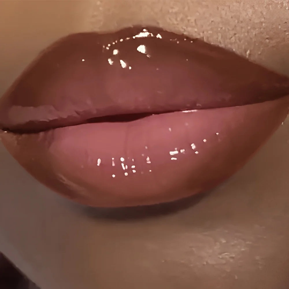 3PCS Shimmer Moisturizing Lip Gloss - Lip Liner and Lip Mud and Oil, Non-Sticky,Glitter, Nourishing Glossy Moisturizing Lipstick - Kimlud