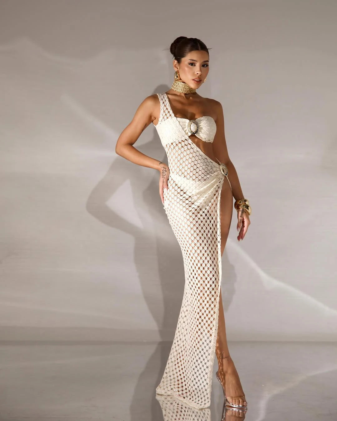 3 Pieces Bikini 2026 Sexy Women Swimsuits Female Swimwear Solid Mesh Bikini Set Biquini Swimming Suit Bathing Suit Beachwear