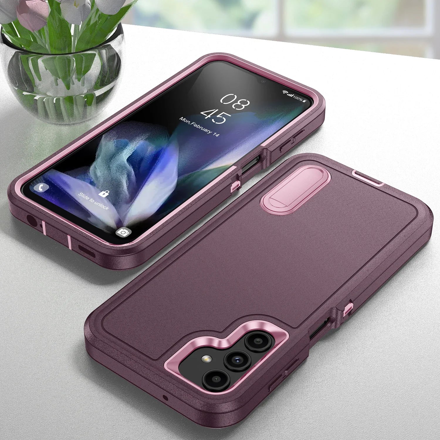 Anti-Shock Strong Cover Cases for Samsung Galaxy S26 Ultra A17 A54 5G A56 A36 A16 A15 A14 A53 S23 S25 FE S24 S25 edge S22 Plus - Kimlud
