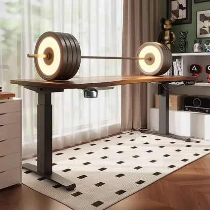 Nordic Office Computer Desks Gaming Table Smart Office Furniture Solid Wood Electric Lift Standing Table Luxury Home Study Table - Kimlud