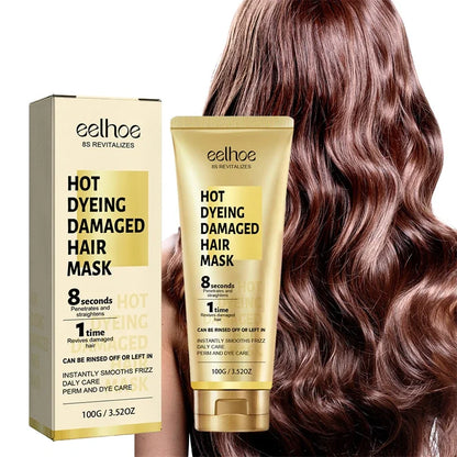 Keratin Hair Mask Professional Repair Damaged Dry Frizy Hair Anti Rolling 5s Magical Smooth Shiny Hair Care Moisturizing...