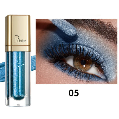 Opulent Diamond-Glow Pearlescent Eyeshadow That Lasts Long, Resists Smudging, And Is Simple to Apply.Ideal for Celebrations.