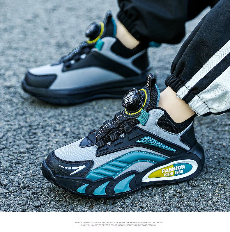 New Arrival Children Shoes Girls Boys Fashion Sneakers Comfortable Kids Sports Shoes Breathable Casual Leather Outdoor...