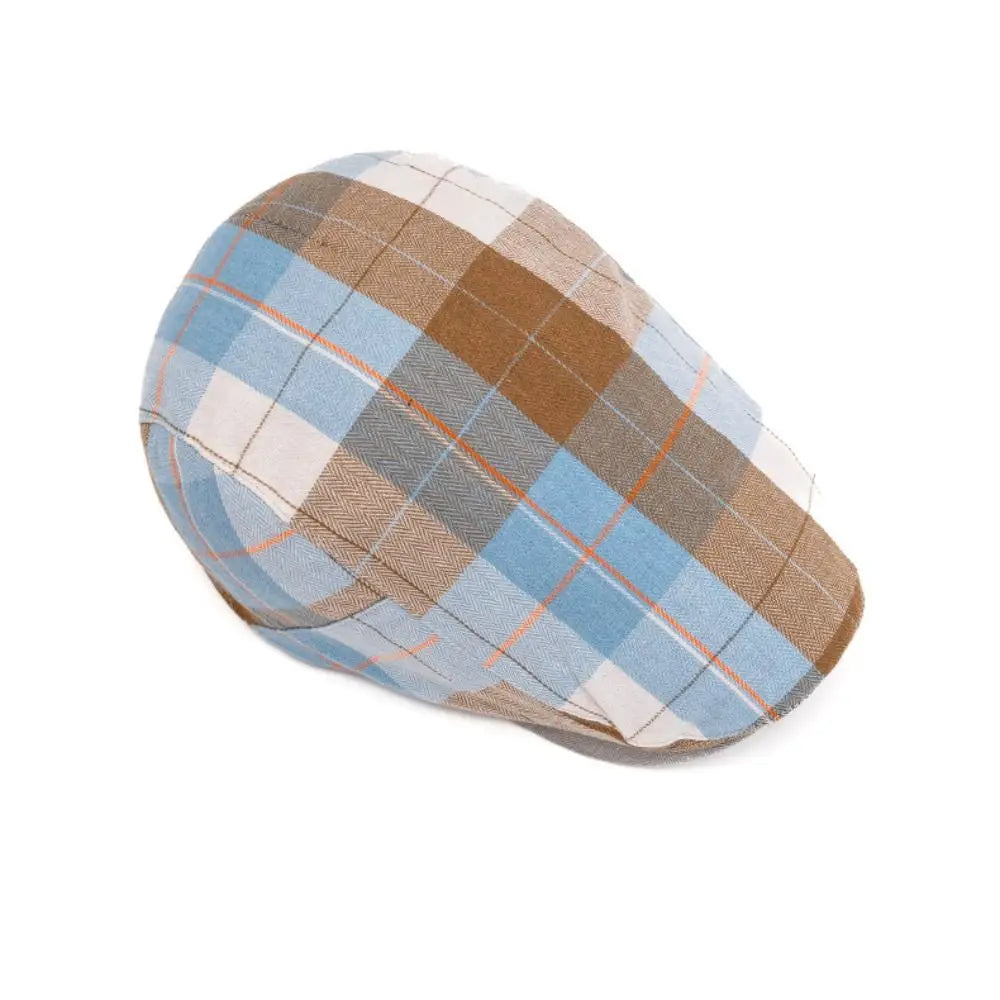 Retro Y2k Plaid Dot Beret Colorful Checkered Pattern Newsboy Cap Visor Fashion Forward Cap Orward Hat