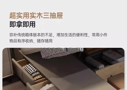 Storage Leather Double Bed Modern Minimalist Frame Luxury Double Bed Cheap Storage Camas Matrimoniales Bedroom Furniture...