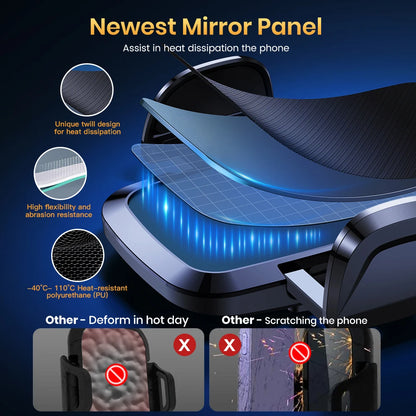 TOPK Universal Car Phone Holder for Air Vent Suction Cup Dashboard Hands Free Cell Phone Mount for Car truck for All...