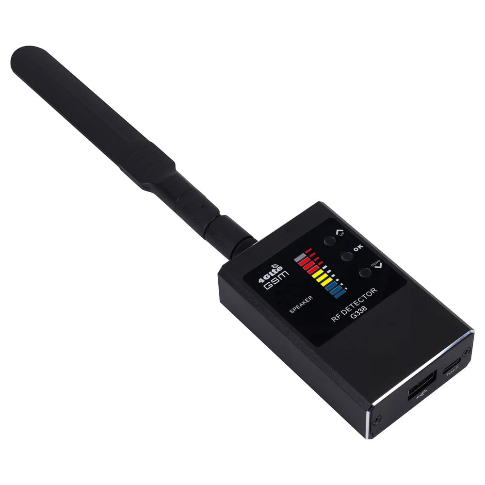 G638 Anti Spy Wireless RF Signal Detector Bug GSM GPS Tracker Hidden Camera Eavesdropping Device Military Professional...