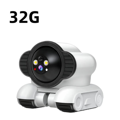360 Degree Rotating Pet Camera with Two Way Talk Function and Night Detection Robot Cameras for Home Security