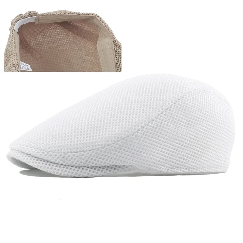 Men's Flat Hat Ivy Gatsby Newsboy Winter Spring Autumn Driving Cabbie Hunting Cap