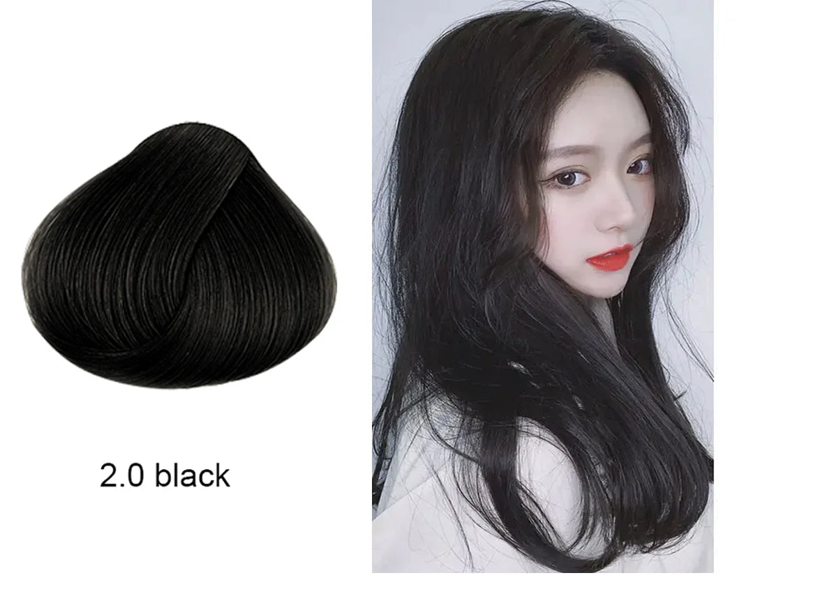 Mokeru Natural Fast Coloring Argan Oil For Hair Dark Brown Argan Speedy Hair Color Shampoo for Gray Hair Dye Shampoo |...