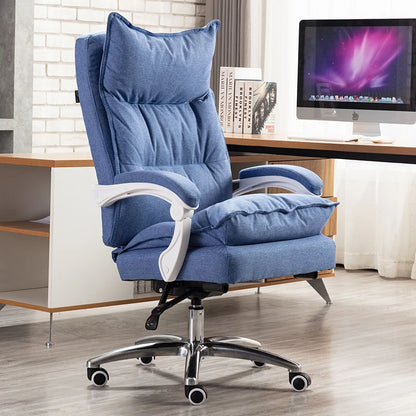 Office Modern Boss Chair Aesthetics High Quality Conference Luxury Nordic Executive Chair Rotatable Wheels Muebles...