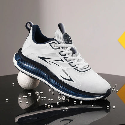 Outdoor Sneakers Couple Breathable Anti Slip Cushioning Road Running Shoes Men Jogging Sport Shoes Lightweight Mens Casual Shoes