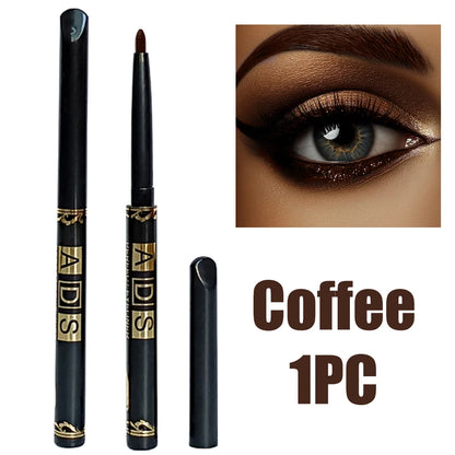 2Pcs Waterproof Black Brown Eyeliner Pencils-Smudge-Proof, Long-Lasting &Beginner-Friendly Smooth High Pigmented Punk...