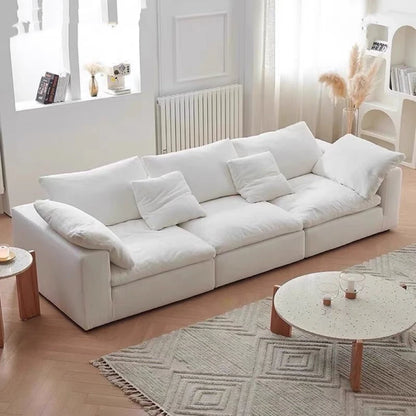 Modern Luxury Living Room Sofa Sectional Set Furniture l Shape 2 3 Seater Compression Boneless Corner Aesthetic for Home Designs - Kimlud