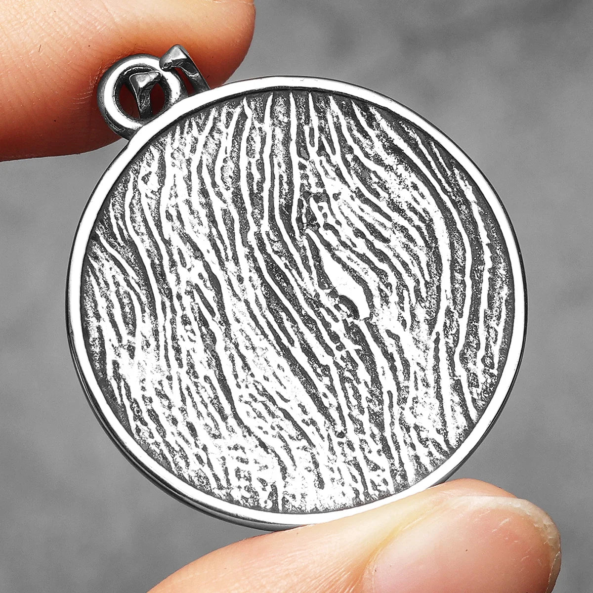 Retro Tree of Life Carving Men Necklaces Pendant Stainless Steel Jewelry For Male Women Punk Hip Hop Accessories Gifts Wholesale