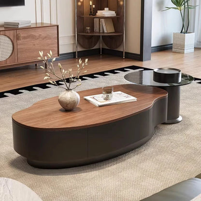 Designer Living Room Coffee Table Aesthetic Italian Writing Modern Coffee Table Decoration Unique Mesa Auxiliar Home...