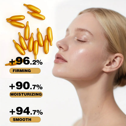 Vitamin E Serum Capsules, Single-Use Essence Capsules, Hydrating and Moisturizing Facial Skin, 90 Capsules/Bottle - 1 Bottle