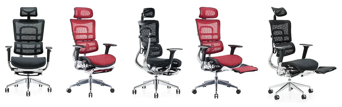 Commercial Furniture 3D Adjus Mesh Chair Ergonomic Office Chair 1 Piece Aluminum Modern 4 Lift 5 Years Optional - Kimlud