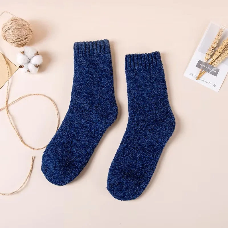 3/5/10 Pairs Men Solid Color Socks Fashionable Simple Versatile Winter Socks Are Soft Comfortable Lightweight Casual In...