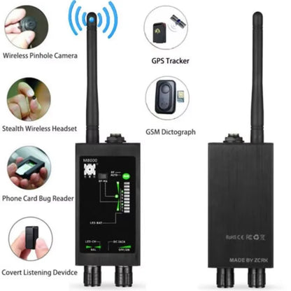 Auto Search Anti Spy Detector Find Hidden Cam Bugs GPS Trackers RF remote control Wireless Signal Alarm Scanner...