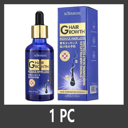 Hair Growth Serum Anti Loss Regrowth Hair Growth Oil Prevent Baldness Repair Damage Scalp Massage Moisturizing Nourish Hair Care - Kimlud