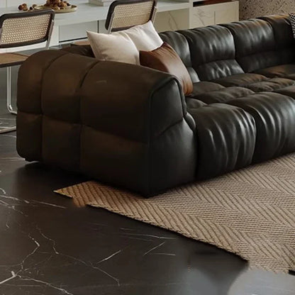 Puff Leather Sofa Bedrooms Comfortable Reclining Luxury Designer Lazy Sofa Modern Minimalist Sofy Do Salonu Home...