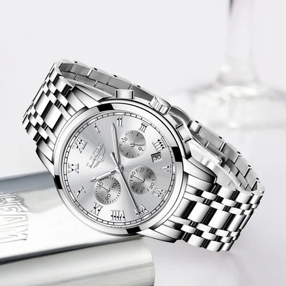 New Fashion Women Watches LIGE Top Brand Ladies Luxury Creative Steel Women Bracelet Watches Female Quartz Waterproof Watch Gift