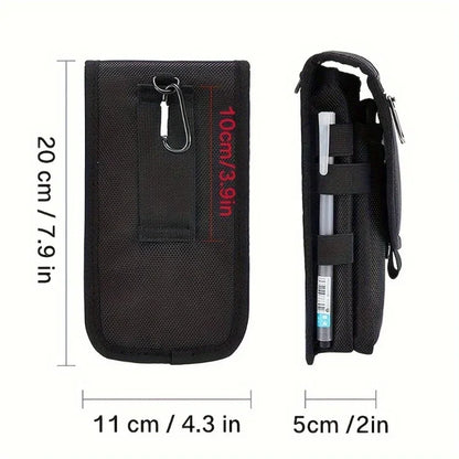 6.3 Inch Multi-Functional Mobile Phone Bag Oxford Fabric Pocket Cell Phone Belt Pouch Case Men's Outdoor Bag for Iphone...