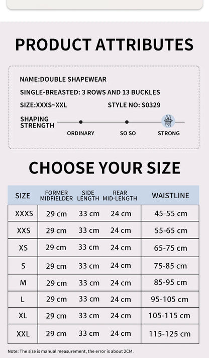 MiiOW U-shaped Waist Trainer Corset Women Buttoned Shapers Breast Lifted Waist Trainer Steel Bone Slimming Woman Body...