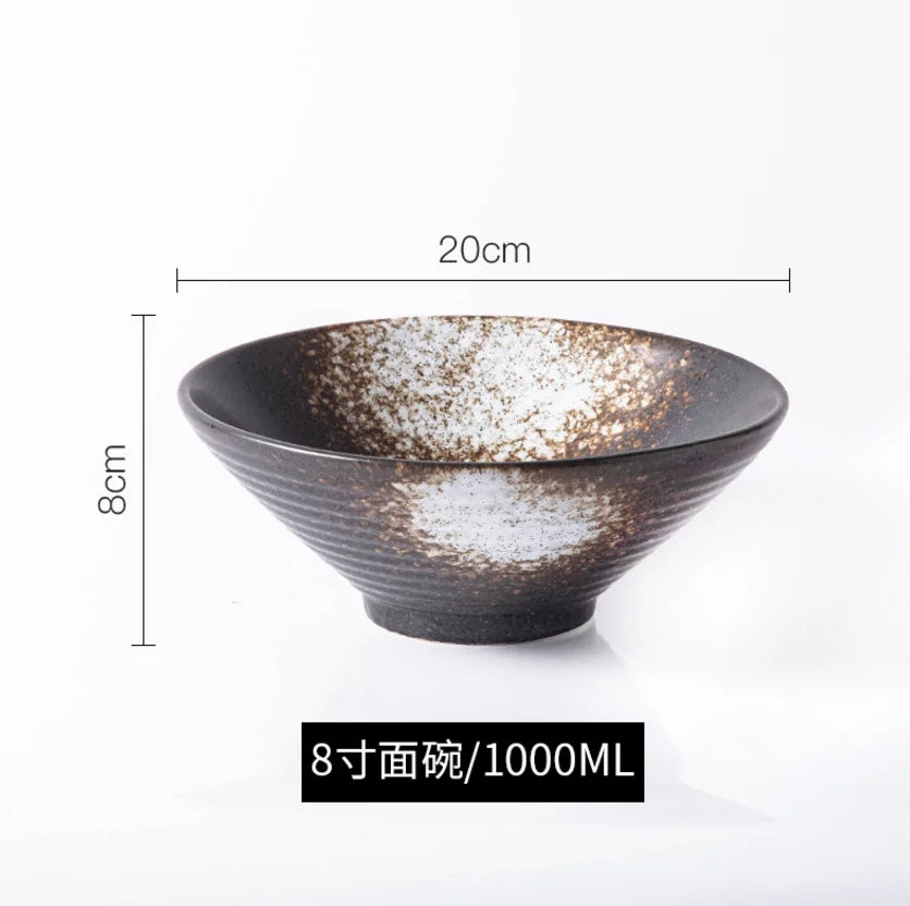 Ramen Bowl Japanese Tableware Noodle Ceramic Soup Tableware | Kimlud Premium Table