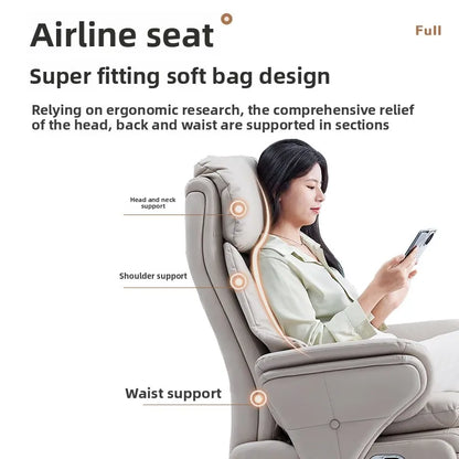 Chinese Factory Owner Executive Chair Modern Lift Design Rotating Function Comfortable Artificial Leather Computer Chair...