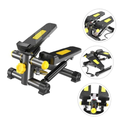 Pedal Exerciser Stepper Exercise Machine Home Pedal Exerciser Stainless Steel Plastic Armrests Stair Stepper