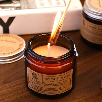 Scented Candles Smokeless Soy Candle Essential Oil Aromatic Candle Luxury Decoration Candle Wedding Gifts Party Home...