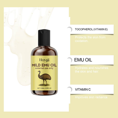 Moisturizing Anti-wrinkle Emu Oil Anti-aging Smoothing Fine Lines Intense Moisturizing For Skin And Hair Anti-dryness...