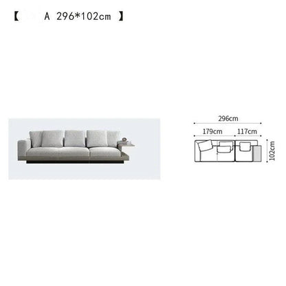 For Italian Minimalist Fabric Sofa Set Living Room Furniture Modern Sofa Set Living Room Furniture Sofa Set - Kimlud